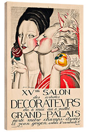 Wood print 15. Salon of Decorative Artists (French)