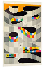 Hartschaumbild Divisumma Olivetti