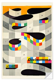 Wandsticker Divisumma Olivetti