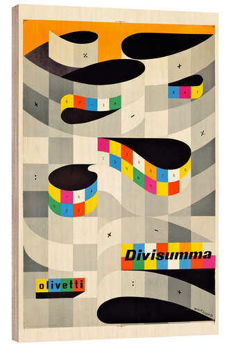 Puutaulu Divisumma Olivetti