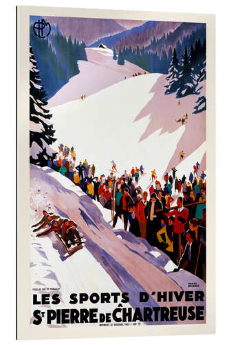 Gallery print Winter Sports, St. Pierre de Chartreuse (french)