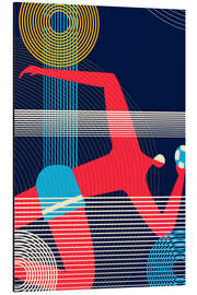 Magnettafel Wasserball