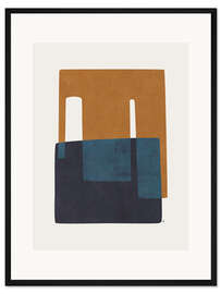 Gerahmter Kunstdruck Spaces I