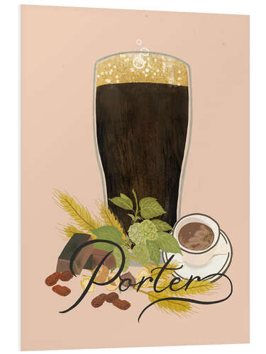 PVC print Porter Beer