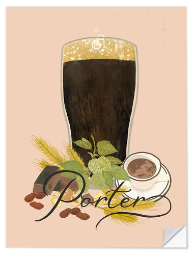 Wall sticker Porter Beer