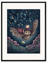 Gerahmter Kunstdruck Traumfänger