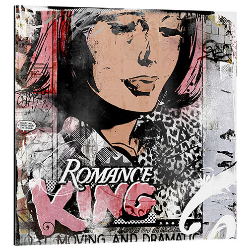 Aluminium print Romance King, 2014