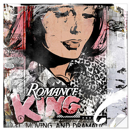 Naklejka na ścianę Romance King, 2014