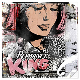 Sticker mural Romance King, 2014