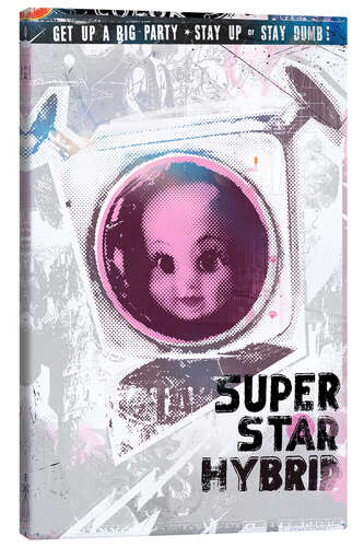 Canvas print Super Star Hybrid, 2016