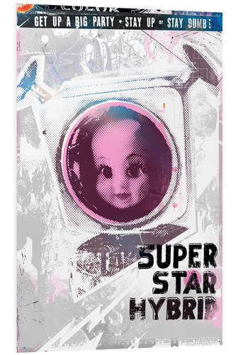 Tableau en PVC Super Star Hybrid, 2016