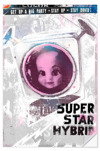 Självhäftande poster Super Star Hybrid, 2016