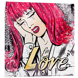 Quadro em PVC For Love, 2014