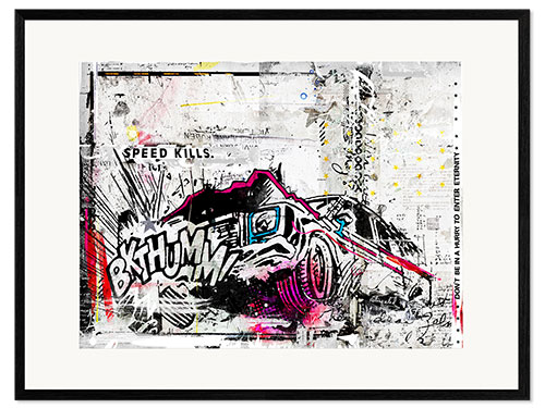 Framed art print BKTHUMM, 2015