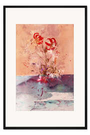 Gerahmter Kunstdruck Floriage II, 2020