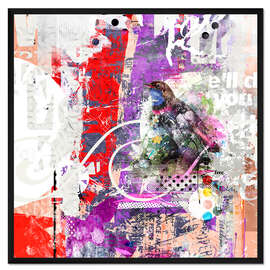 Gerahmter Kunstdruck Get it On, 2015