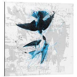 Magnettafel Spiraling Birds II, 2017