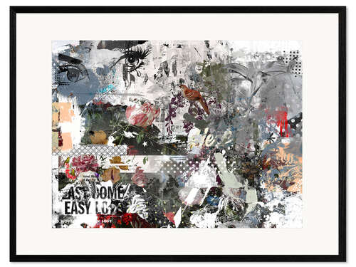Kehystetty taidepainatus Easy Come Easy Go, 2017