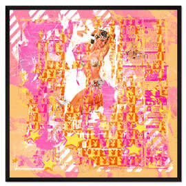 Gerahmter Kunstdruck Pinup2, 2014