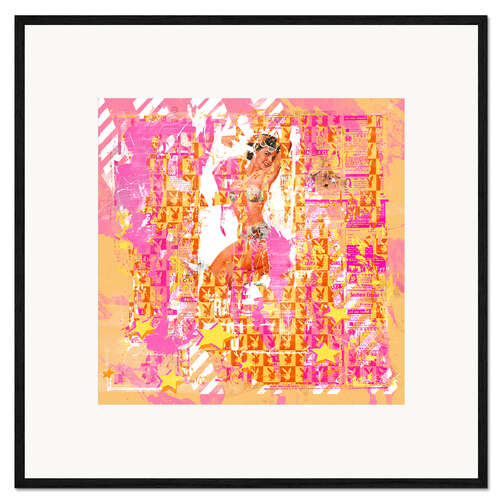 Innrammet kunsttrykk Pinup2, 2014