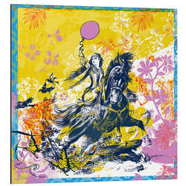 Magnettafel Through Fire and Flames, 2021