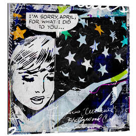 Magnettafel I'm Sorry April, 2014