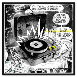 Gerahmter Kunstdruck Play it Again, 2015