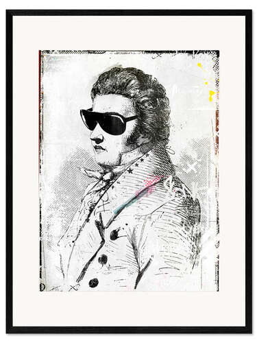 Inramat konsttryck Mr Sunglasses II, 2016