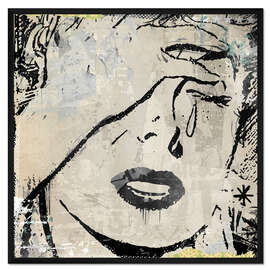 Gerahmter Kunstdruck In Tears, 2015
