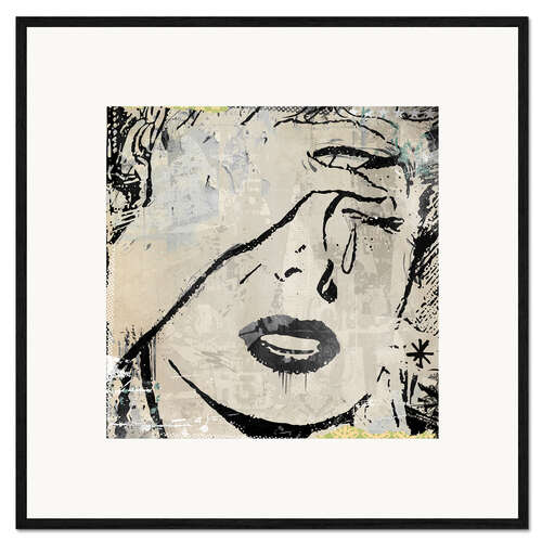 Framed art print In Tears, 2015