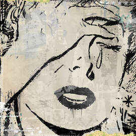 Magnettafel In Tears, 2015