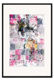 Gerahmter Kunstdruck Nature Patchwork, 2016