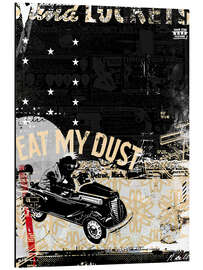 Magnettafel Eat my Dust, 2014