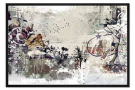 Gerahmter Kunstdruck Tweeting Birds, 2015