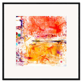 Impresión de arte enmarcada This Evening Lasts Forever, 2014