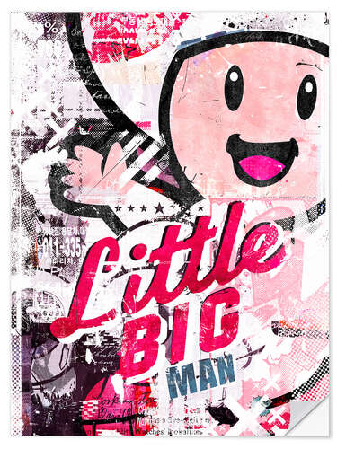 Sticker mural Little Big Man, 2014