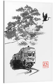 Magnettafel Zug und Fuji