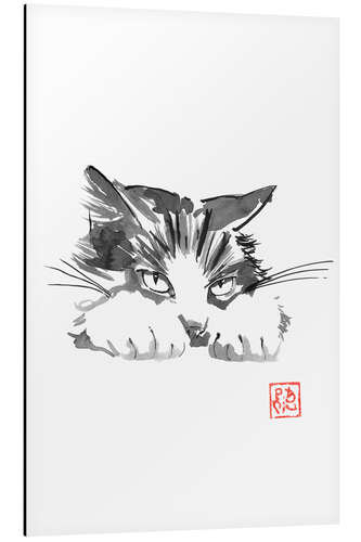 Tableau en aluminium Grumpy Cat