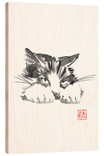 Stampa su legno Grumpy Cat