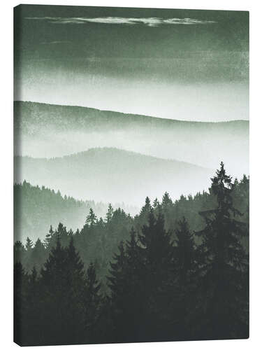 Canvas print Montain Light - Everything Will Be Alright