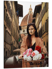 Magnettafel Fahrrad Mona