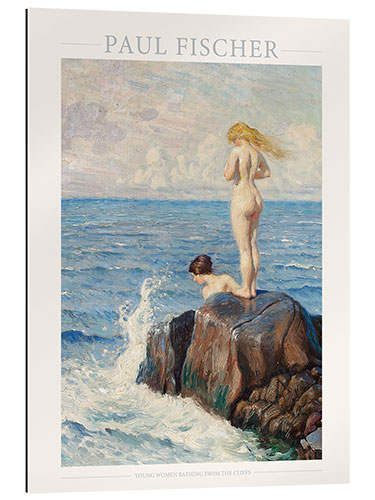 Gallery print Young Women Bathing From the Cliffs