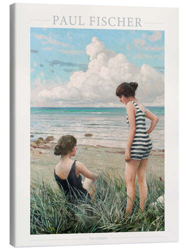 Tableau sur toile Two Friends