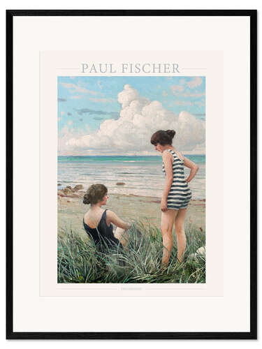 Framed art print Two Friends