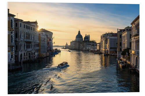 Foam board print Grand Canal, Venice