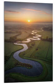Gallery Print Flußlandschaft in den Niederlanden