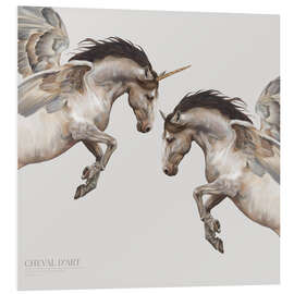 Foam board print Cheval d'Art