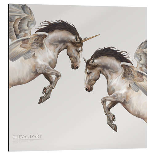 Quadro em plexi-alumínio Cheval d'Art