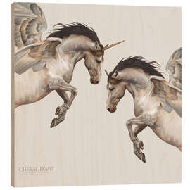 Wood print Cheval d&#039;Art