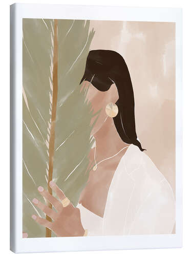 Canvas print Plant Girl